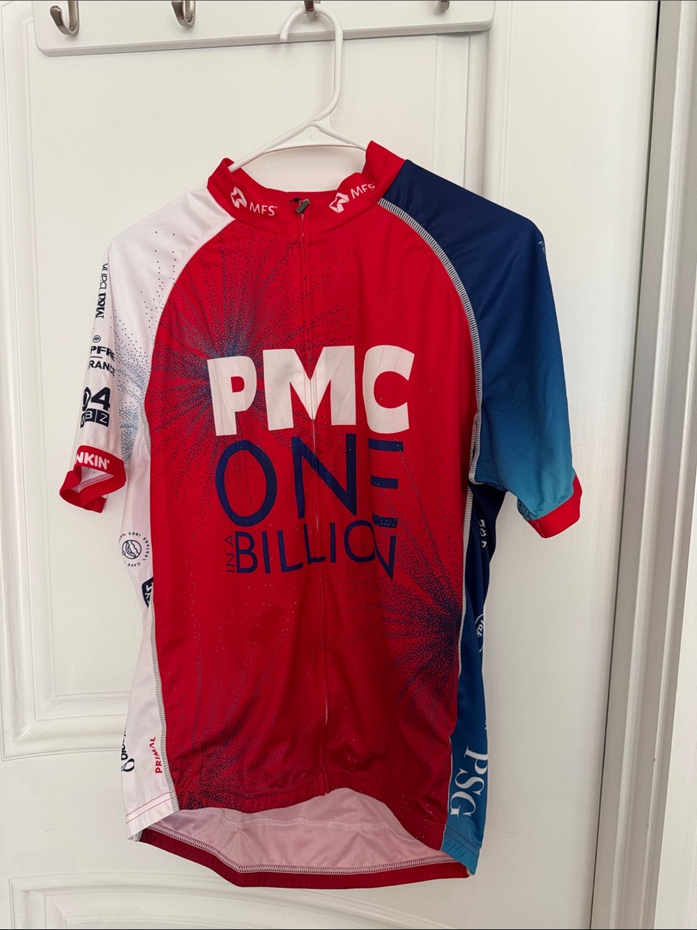 Primal Men’s Red Cycling Jersey with Pink Interior